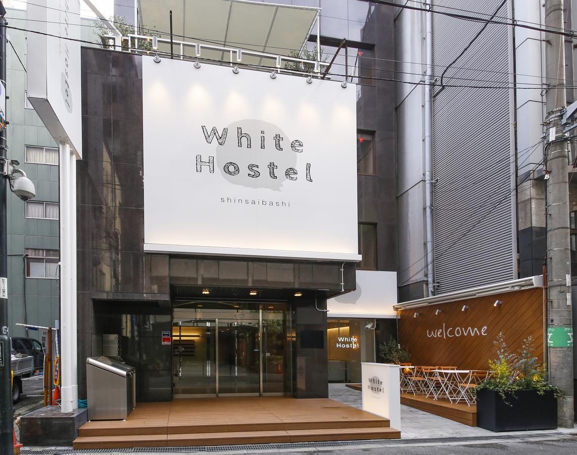 White Hostel Shinsaibashi Osaka Dış mekan fotoğraf